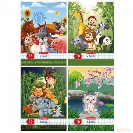 Zeszyt A5/16K linia Happy Pets (10 szt)