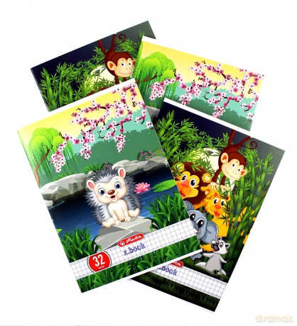 Zeszyt A5/32K kratka Happy Pets (10 szt)