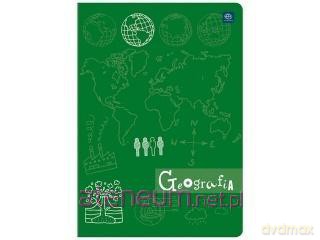 Zeszyt A5/60K kratka Hybrid Geografia (10 szt)
