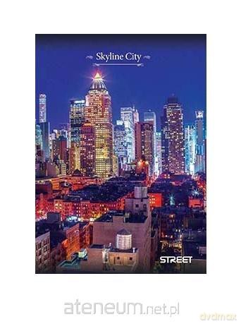 Zeszyt A6/40K linia Skyline City (10 szt)