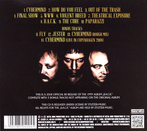 Artillery: B.A.C.K. (digipack) [CD]
