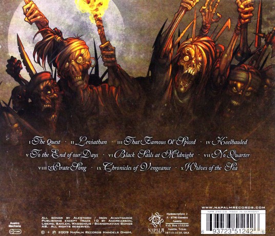 Alestorm: Black Sails At Midnight [CD]