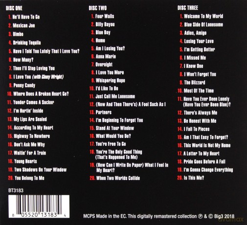 Jim Reeves: 60 Essential Recordings [3CD]