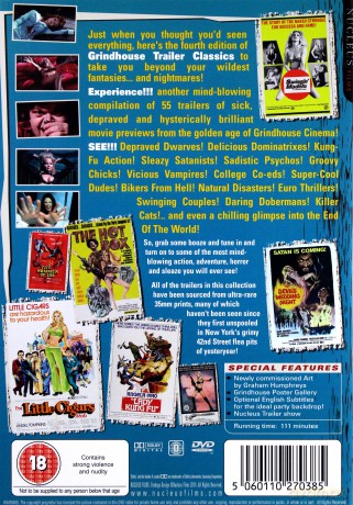 Grindhouse Trailer Classics 4 [DVD]