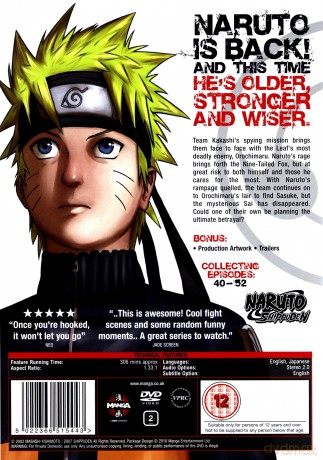 Naruto Shippuden Box Set 4 [2DVD]