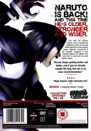 Naruto Shippuden Box Set 5 [DVD]