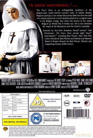 The Nun's Story (Historia zakonnicy) [DVD]
