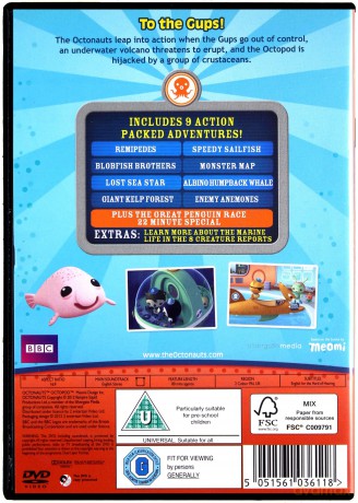 Octonauts To The Gups [DVD]