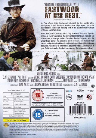 Pale Rider [DVD]