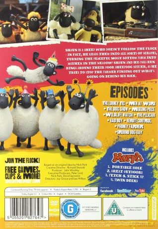 Shaun The Sheep Flock To The Floor [DVD]