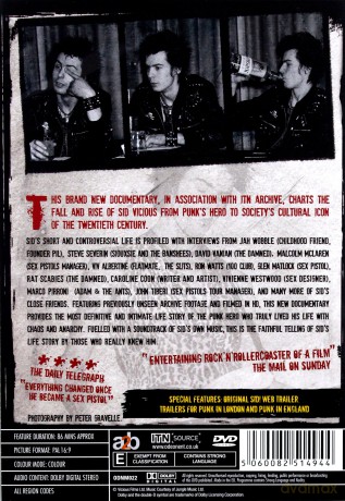 Sid Vicious: Sid - The Definitive Story Of Punks [DVD]