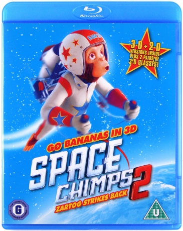 Space Chimps 2 [Blu-Ray 3D]+[Blu-Ray]