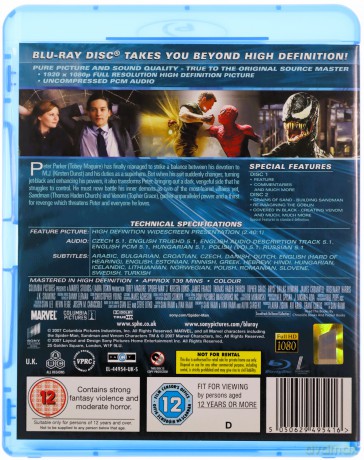 Spider-Man 3 [Blu-Ray]
