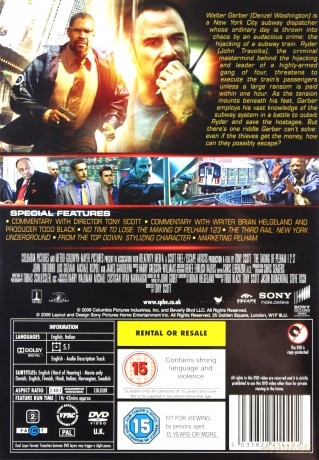 The Taking Of Pelham 123 [DVD]