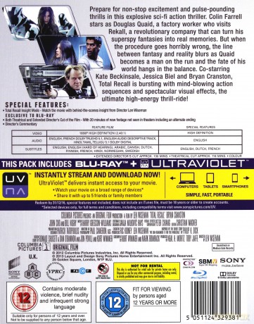 Total Recall [Blu-Ray]