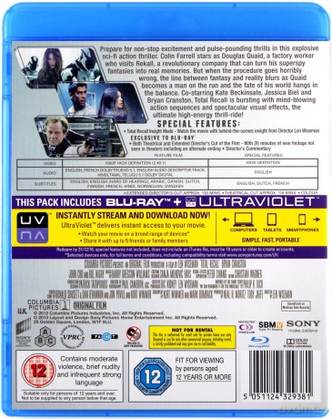 Total Recall [Blu-Ray]
