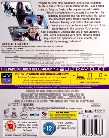 Total Recall [Blu-Ray]