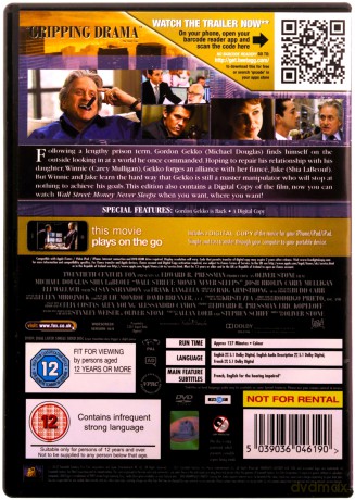Wall Street: Money Never Sleeps [DVD]