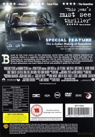 Zodiac [DVD]