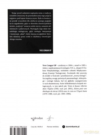 Tradycja i tradycje (Tom 1) Esej historyczny - Yves Congar [KSIĄŻKA]