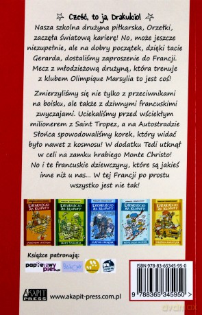 Drakulcio ma kłopoty. Jak zjeść francuską żabę - Sergiusz Pinkwart, Magdalena Pinkwart [KSIĄŻKA]