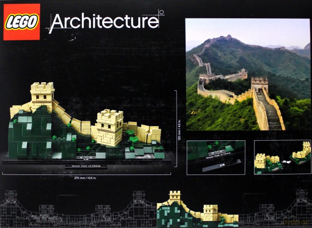 LEGO Architecture Wielki Mur Chiński (21041) [KLOCKI]