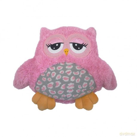 Sowa Elise różowa 28 cm