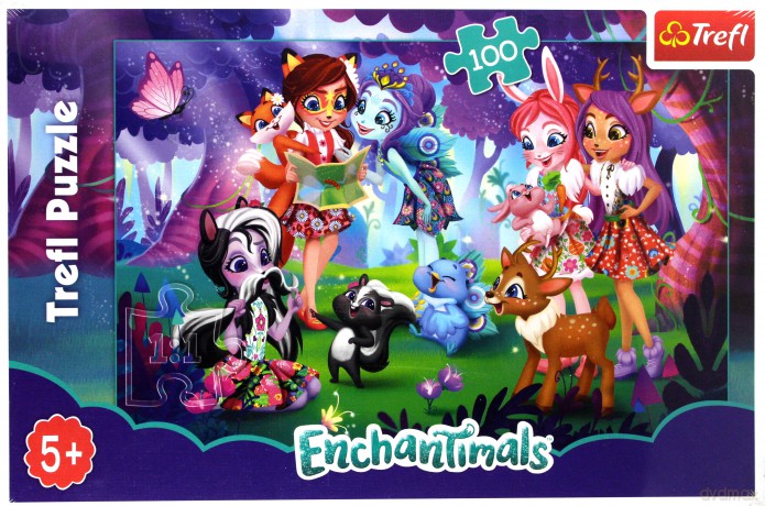 TREFL 100 el. Zabawa z przyjaciółmi Enchantimals [PUZZLE]