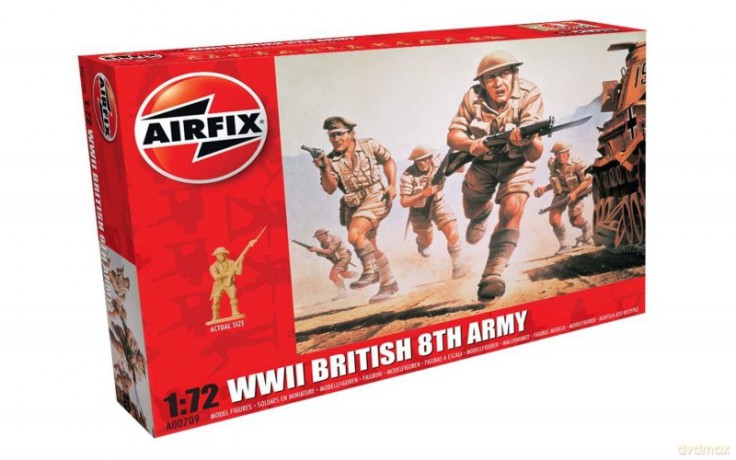WWII brytyjska 8 Armia
