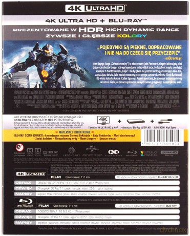 Pacific Rim: Rebelia [Blu-Ray 4K]+[Blu-Ray]