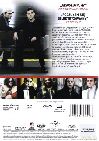 Mr Robot Sezon 1 [4DVD]