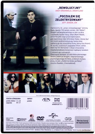 Mr Robot Sezon 1 [4DVD]