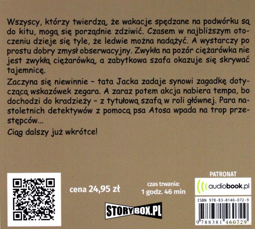 Detektywów para, Jacek i Barbara Tajemnicza szafa - Dariusz Rekosz (digipack) [AUDIOBOOK]