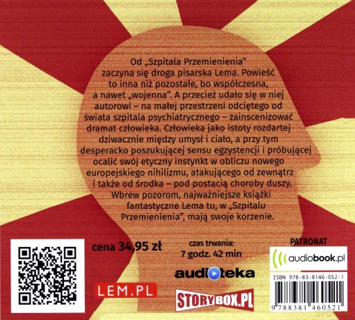 Szpital Przemienienia - Stanisław Lem (digipack) [AUDIOBOOK]
