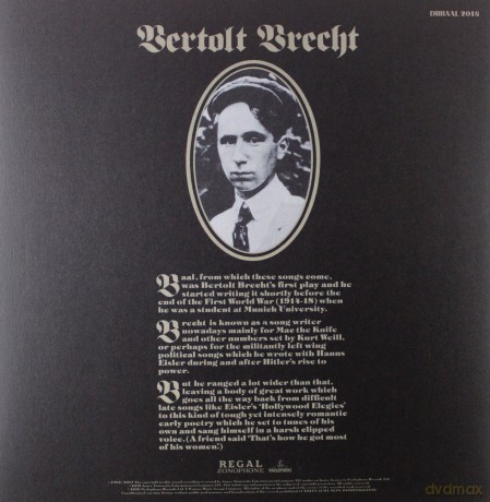 David Bowie: In Bertolt Brecht's Baal (Single Vinyl) [Winyl]