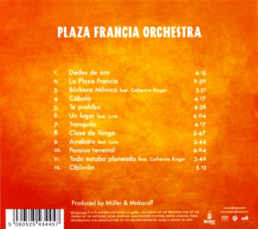 Plaza Francia Orchestra: Plaza Francia Orchestra [CD]