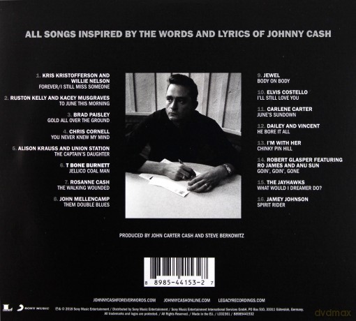 Johnny Cash: Forever Words [CD]