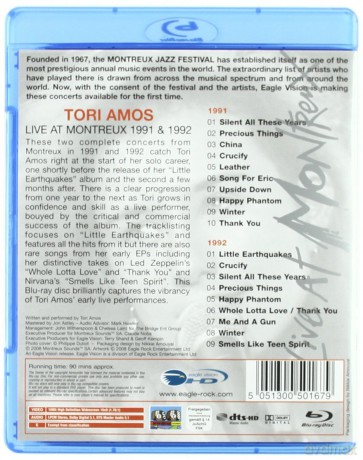 Tori Amos: Live At Montreux 1991 / 1992 [Blu-Ray]