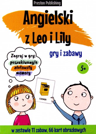 Angielski z Leo i Lily. Karty obrazkowe [KSIĄŻKA]