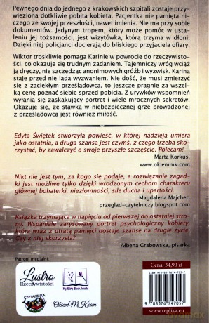 Cienie przeszłości - Edyta Świętek [KSIĄŻKA]