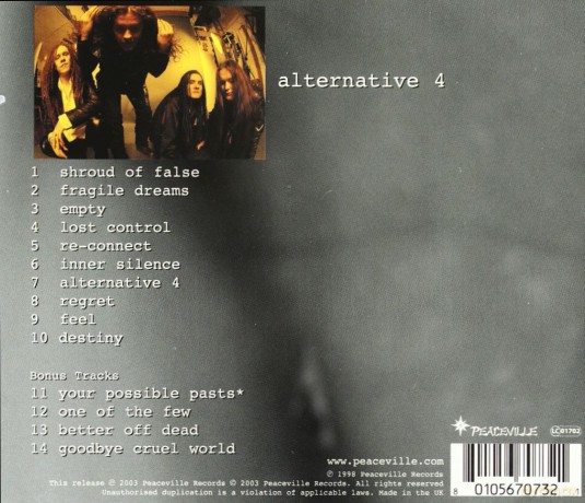 Anathema: Alternative 4 [CD]