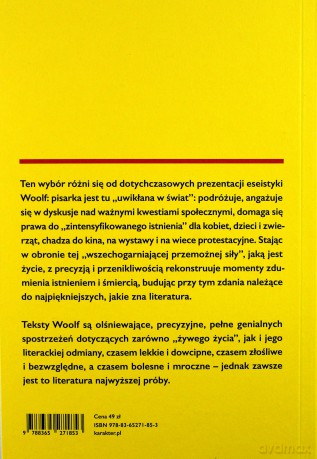 Eseje wybrane - Virginia Woolf [KSIĄŻKA]