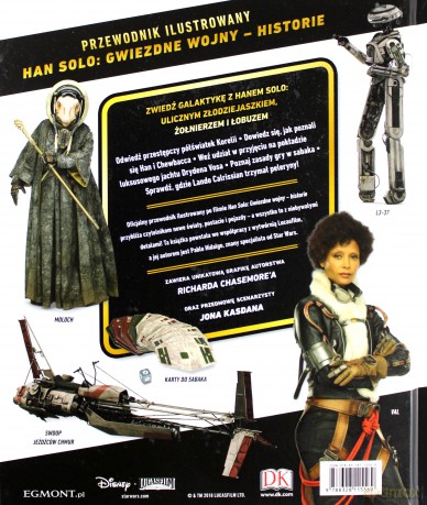 Han Solo. Przewodnik ilustrowany Star Wars (Gwiezdne Wojny) - Pablo Hidalgo [KSIĄŻKA]