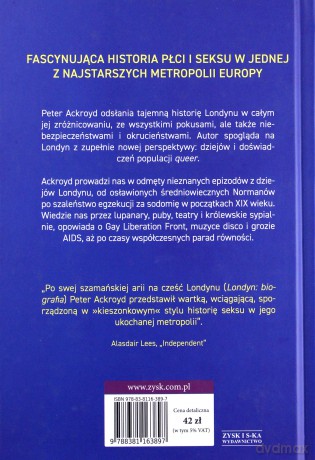 Londyn. Miasto queer - Peter Ackroyd [KSIĄŻKA]