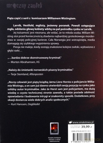 Nocny człowiek - Jorn Lier Horst [KSIĄŻKA]