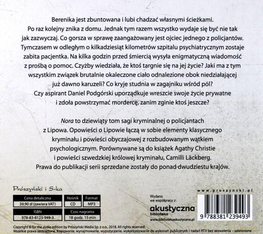 Nora - Katarzyna Puzyńska [AUDIOBOOK]