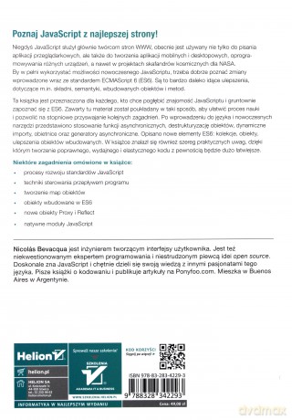 Nowoczesny JavaScript. Poznaj ES6 i praktyczne zastosowania nowych rozwiązań - Nicolas Bevacqua [KSIĄŻKA]