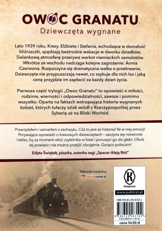 Owoc granatu. Dziewczęta wygnane - Maria Paszyńska [KSIĄŻKA]