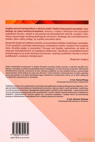 Pomiar marketingu i sprzedaży. Business to business - Aleksandra Kaniewska-Sęba [KSIĄŻKA]