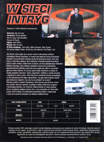 W sieci intryg (Purpose)  [DVD]